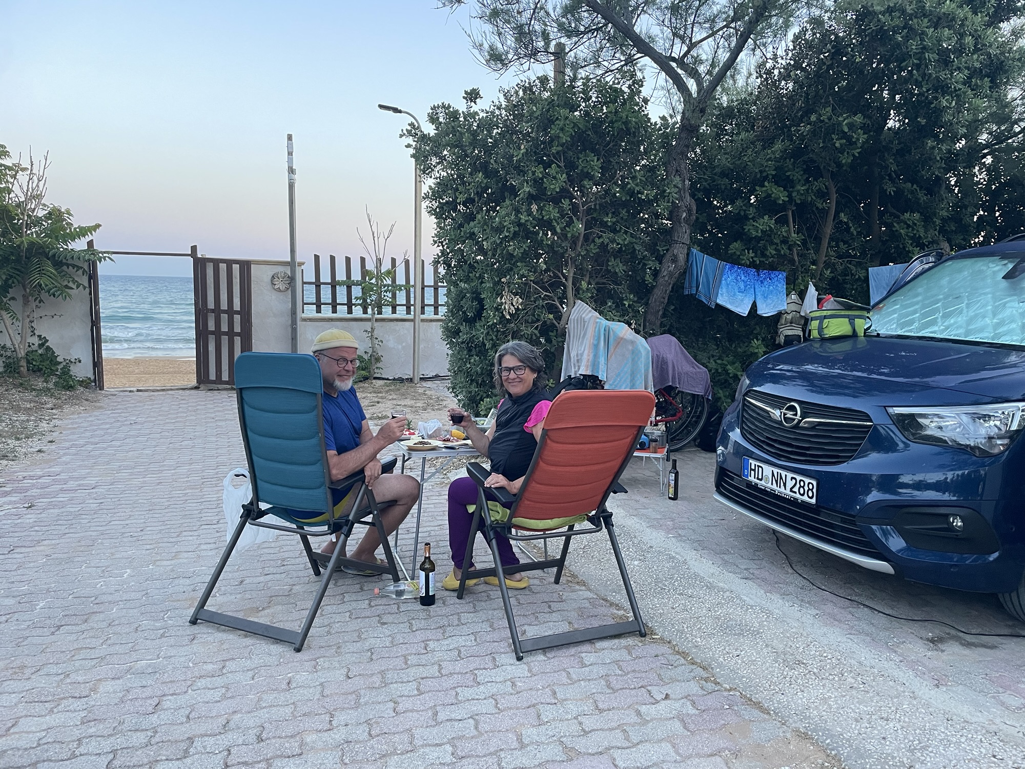 03. Juni 2025 – Tag 10 – Man sitzt insgesamt viel zu selten am Meer